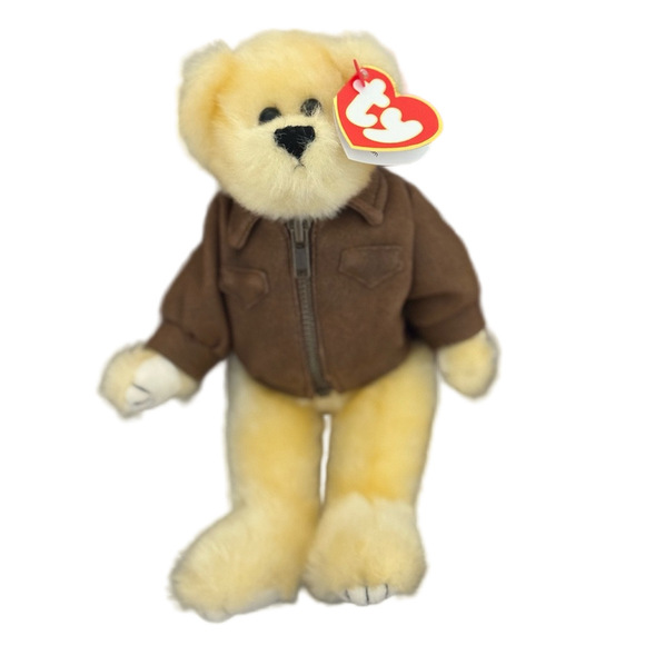 Ty Other - Ty Yellow and Brown Plush Bear